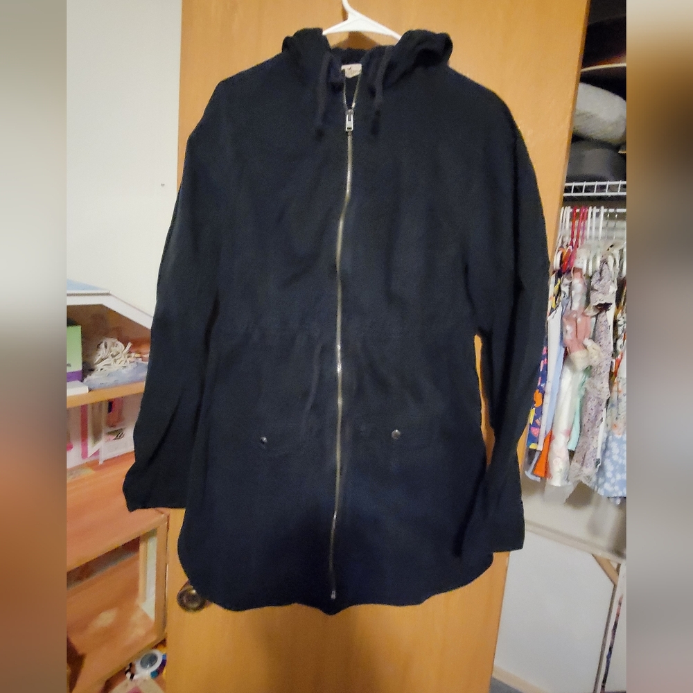 Hollister Jet Navy Blue Hoodie with Zip
